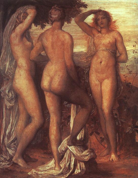 George Frederick The Judgment of Paris oil painting image